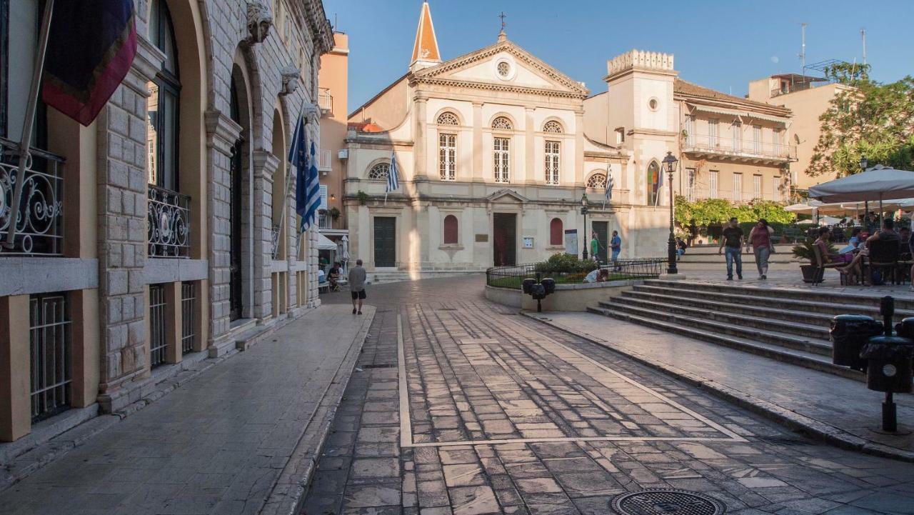 Ideally Situated Corfu Old Town Apartment Eksteriør bilde